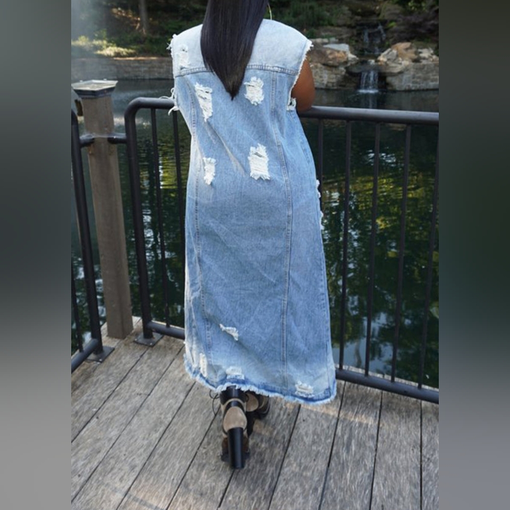 Denim vest - Picture 3 of 6